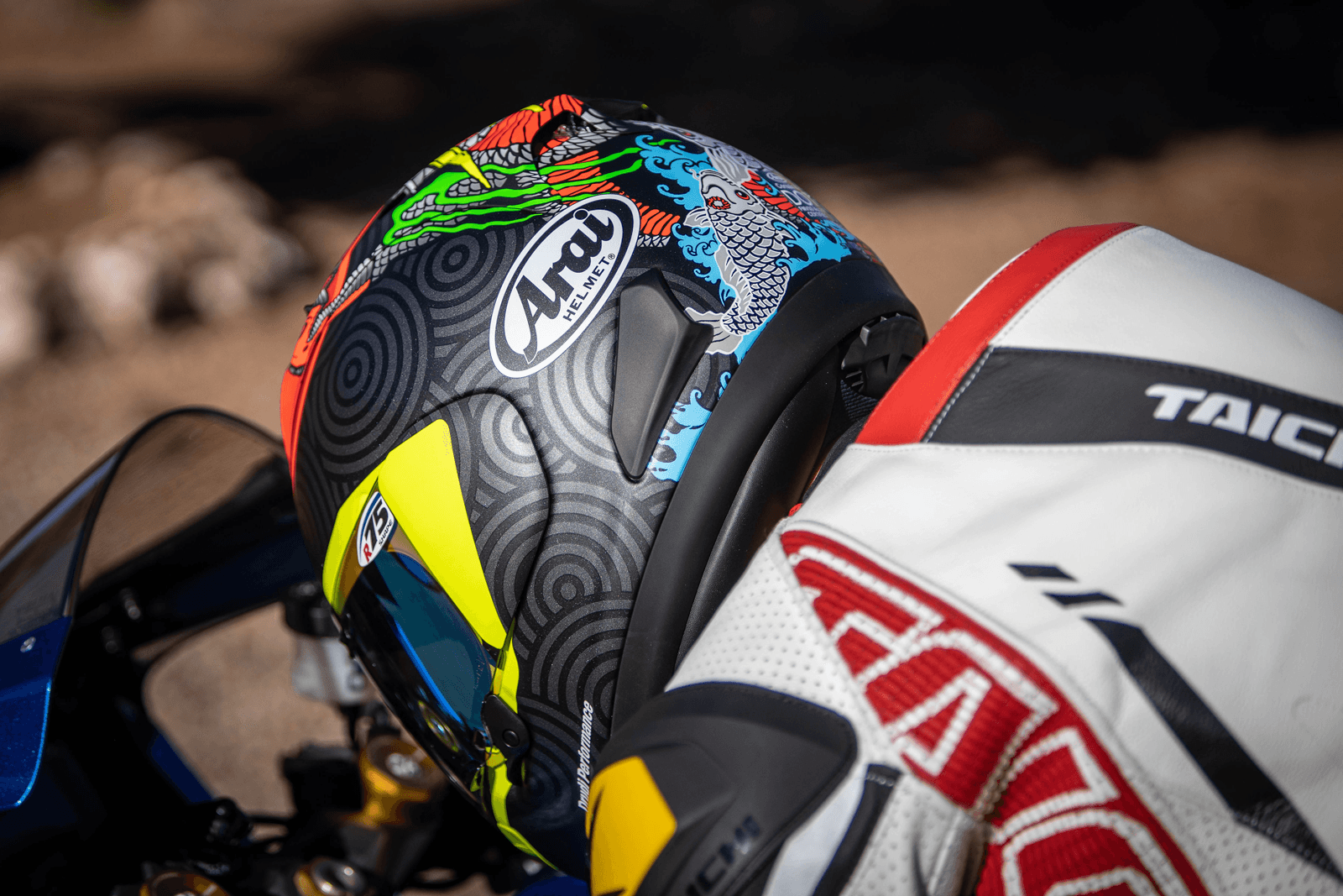 ARAI CORSAIR-X TATSUKI HELMET 5