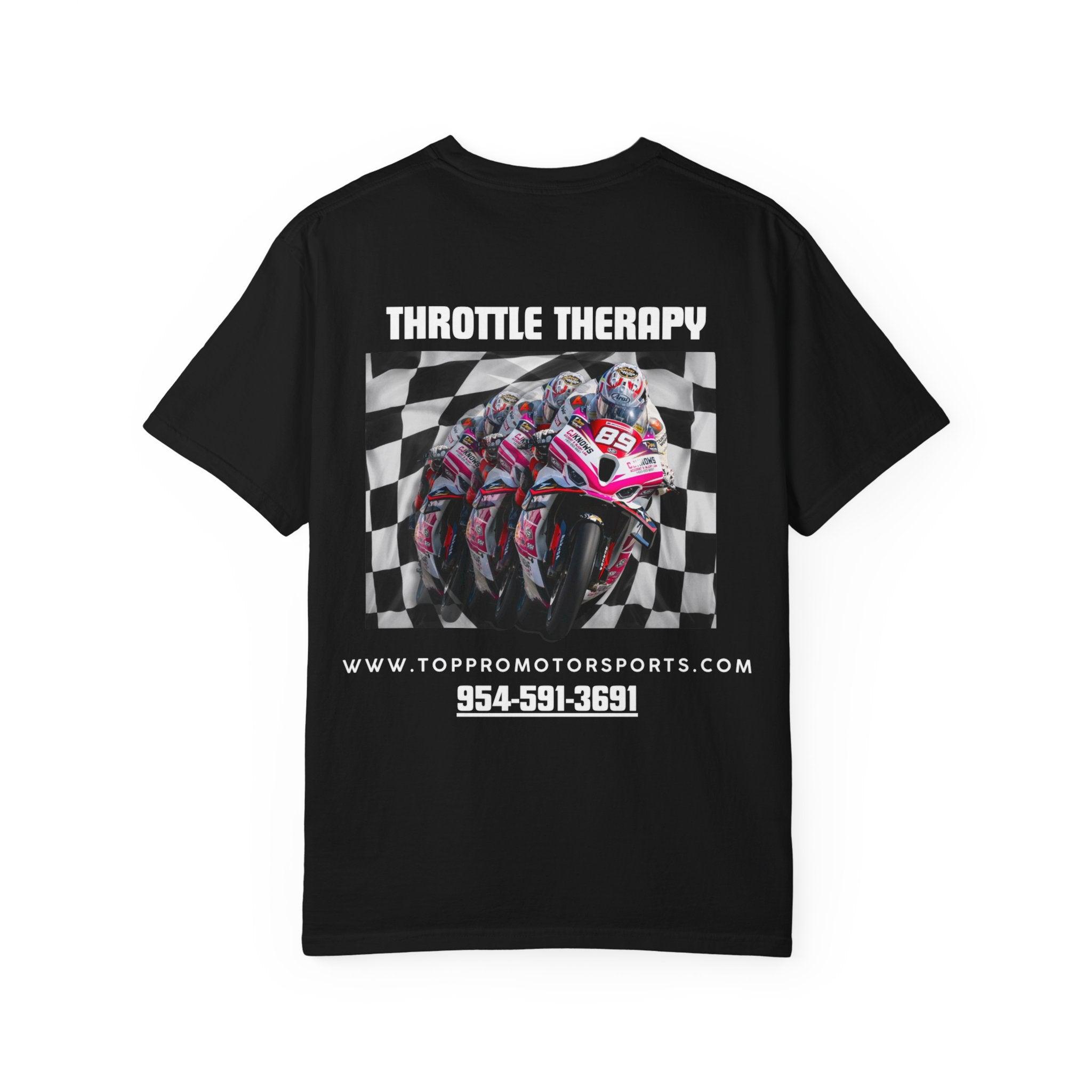 Throttle Therapy Motorcycle T-shirt 1