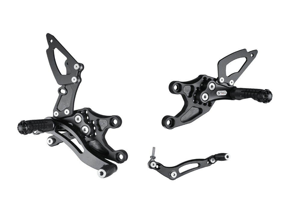 Bonamici Honda CBR 1000RR Rearsets (08-16) ("GP" Shift) 1