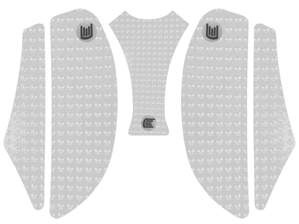 Eazi-Grip Aprilia RSV4 Tank Grips (08-20) (Clear) 1