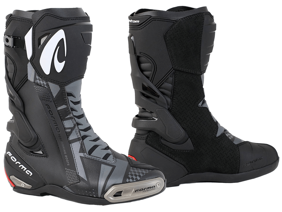 Forma Phantom Motorcycle Roadracing Boots Black (non-perforated) 1