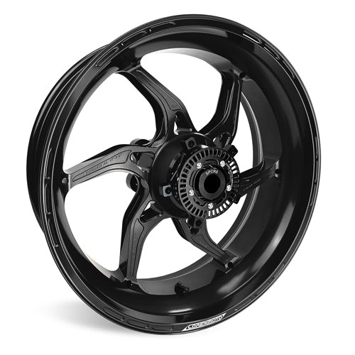 Gloss Black Apex-6 Honda CBR 1000RR 2017-2024 Forged Core Moto wheels 1