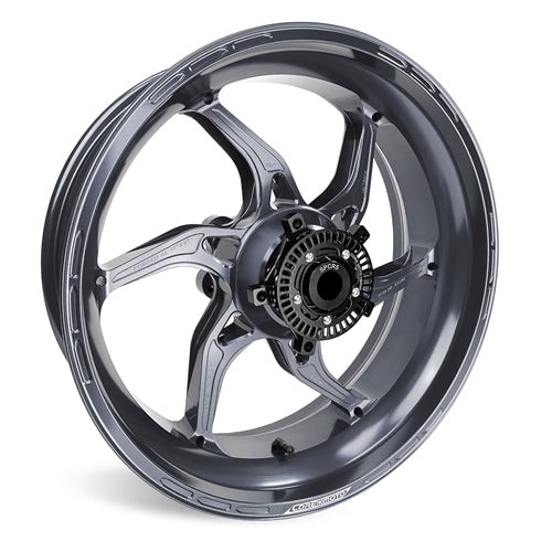Gloss Ti Gray Apex-6 Honda CBR 1000RR 2017-2024 Forged Core Moto wheels 1