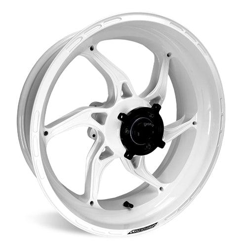 Gloss White Apex-6 Yamaha R1 /R1S /R1M 2015-2025 Forged Core Moto wheels 1