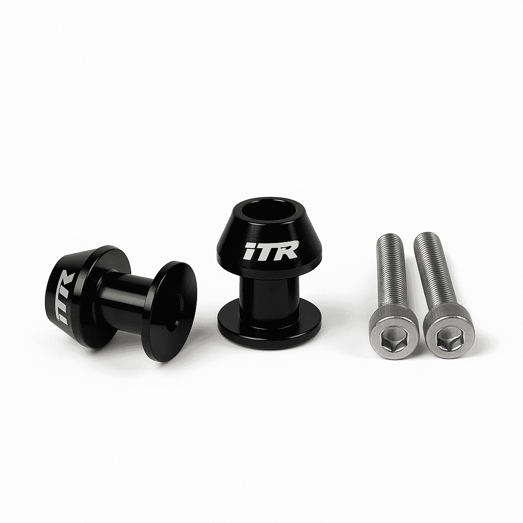 ITR Swing Arm Spool Set- Size 6mm Black 1