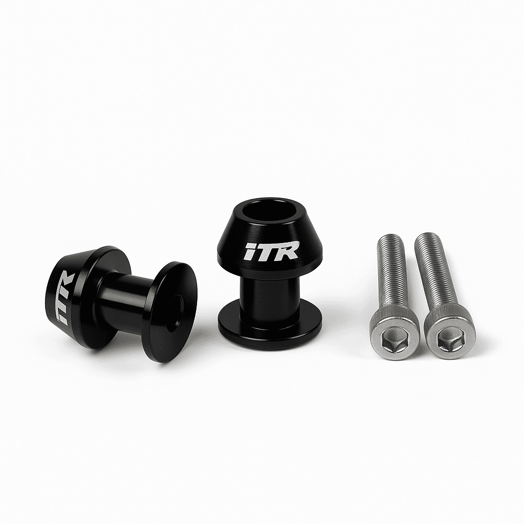 ITR Swing Arm Spool Set- Size 6mm Black 1