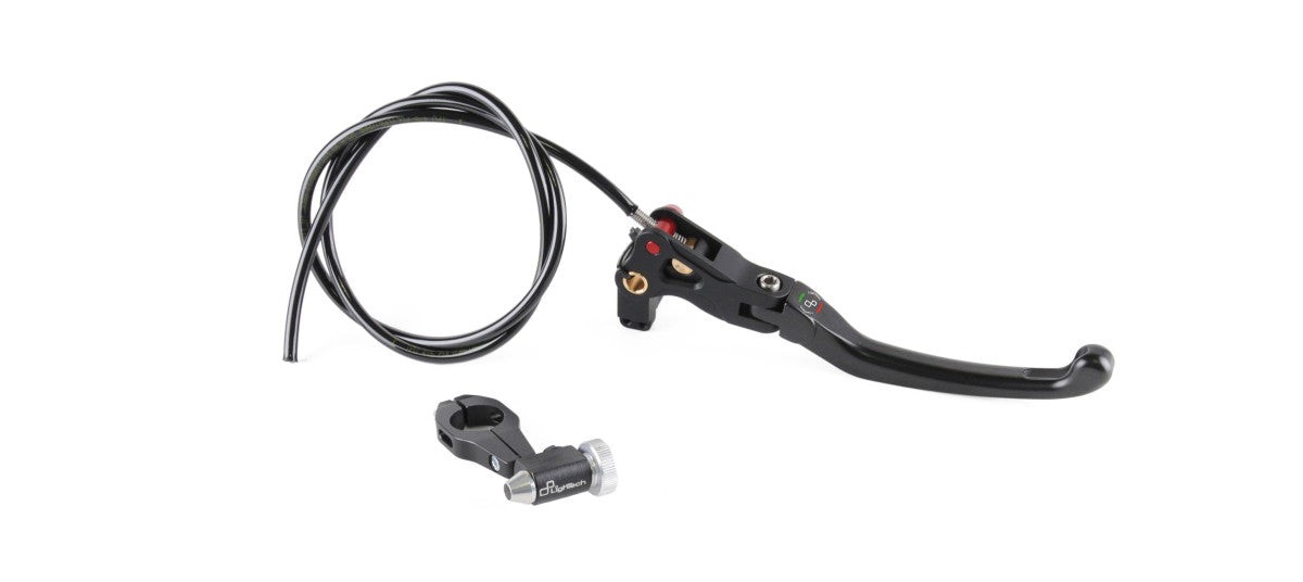 Lightech - Folding Brake Lever With Remote Adjuster - Honda - LEVS128J 1