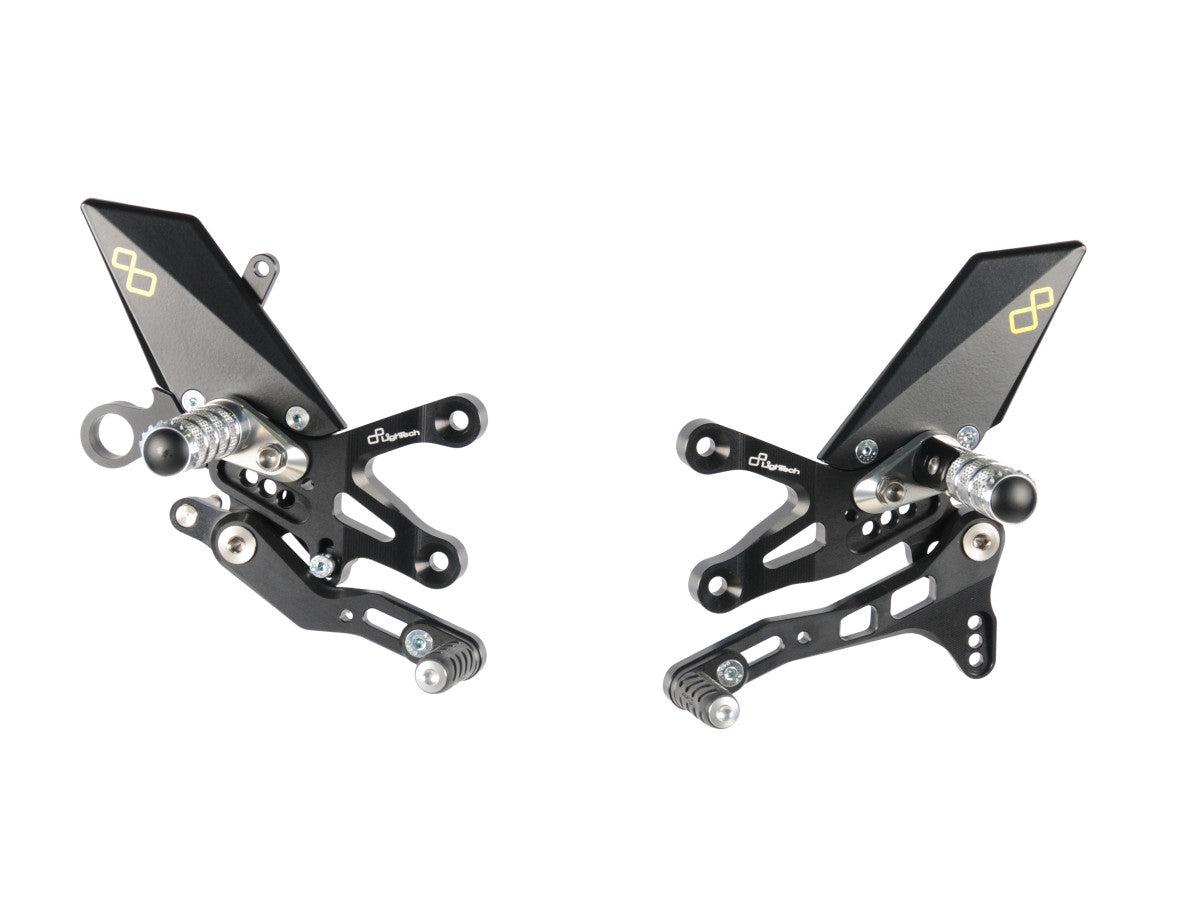 Lightech - Folding Footpegs - Aprilia RSV4/Tuono - Standard Shift - FTRAP004W 1