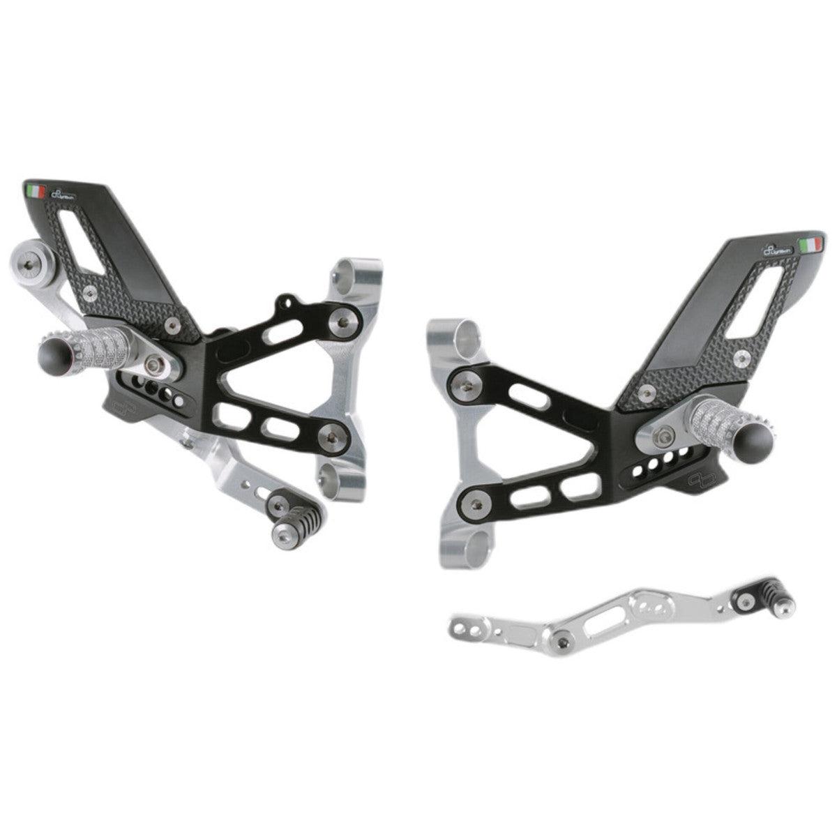 Lightech - Folding Footpegs - BMW - S1000RR (2020-2025) M1000RR (2022-2025) - Standard & Reverse Shift - FTRBM007W 1