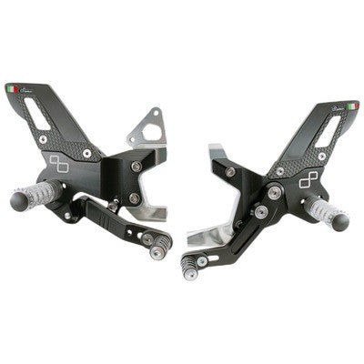 Lightech - TRACK ONLY - Fixed Footpegs - Ducati Panigale V2/ 1199 - Reverse Shift - FTRDU014 1
