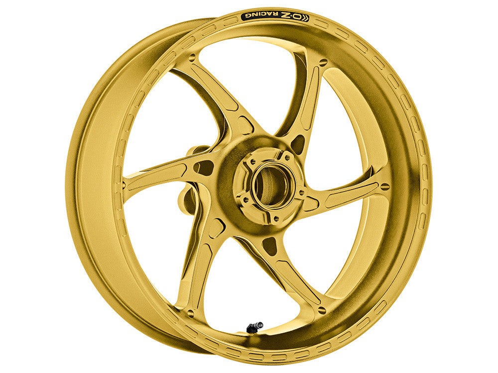 OZ Racing - GASS Aluminum 6 Spoke SET - Matt Gold color - Kawasaki ZX10R (2016-2024) 1