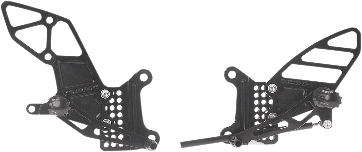 VORTEX REARSET BLACK KAWASKI ZX6RR 1