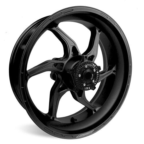 Satin Black Apex-6 Yamaha R1 /R1S /R1M 2015-2025 Forged Core Moto wheels 1