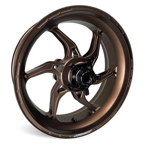 Satin Bronze Apex-6 Aprilia RSV4 / Tuono 2013-2025 Forged Core Moto wheels 1