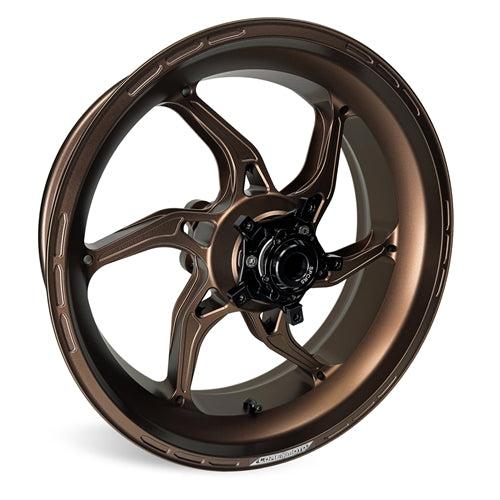 Satin Bronze Coat Apex-6 Kawasaki ZX10 2016-2025 Forged Core Moto wheels 1