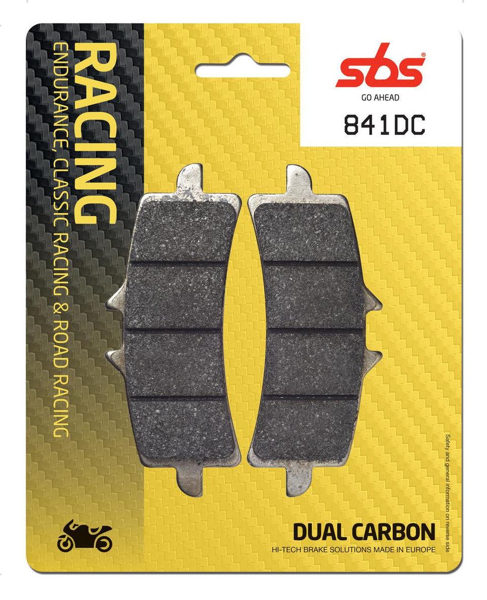 SBS Dual Carbon "Racing" Brake Pads 841 DC - Front (2/pc) 1