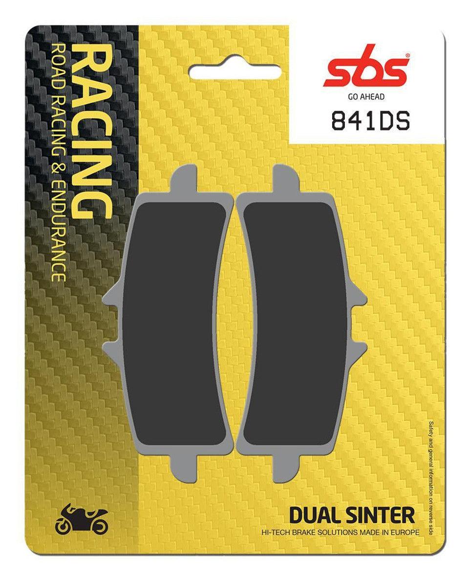 SBS Dual Sinter "Brembo Stylema" Brake Pads 841 DS - Front (2/pc) 1