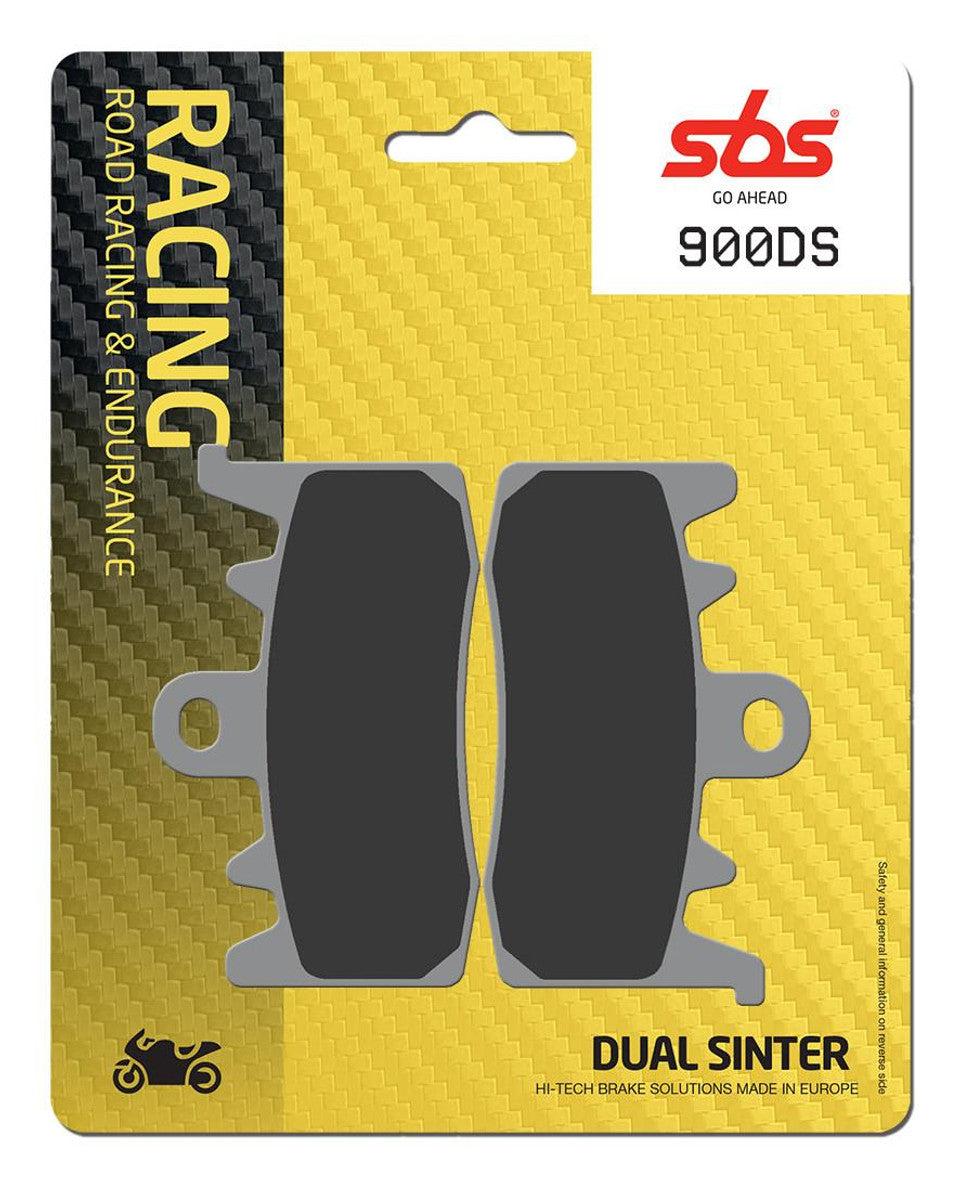 SBS Dual Sinter "Racing" Brake Pads 900 DS2 - Front (2/pc) 1