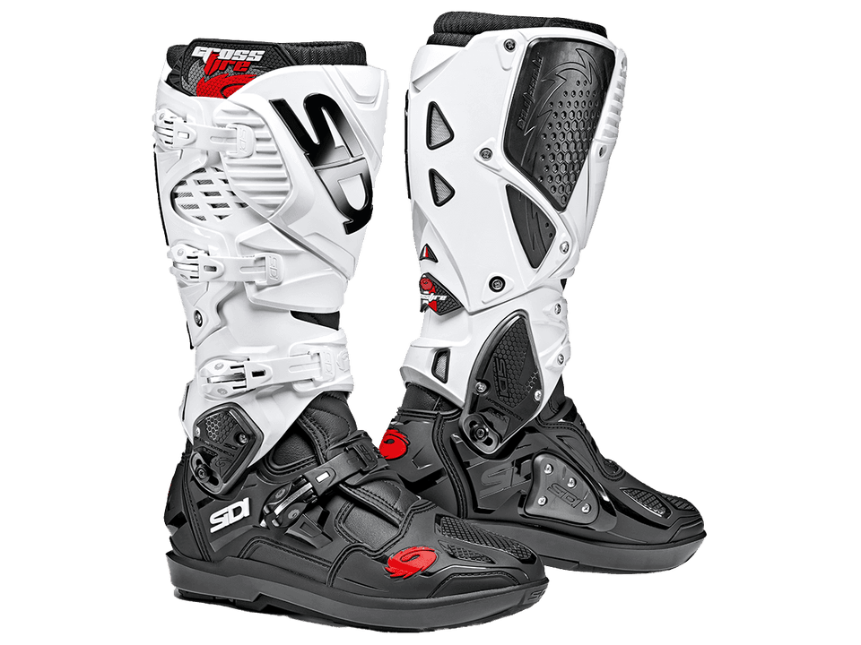 Sidi Crossfire 3 SRS Boots Black/White 1