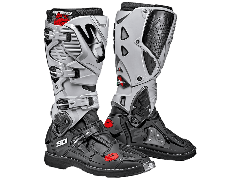 Sidi Crossfire 3 TA Boots Black/Ash 1