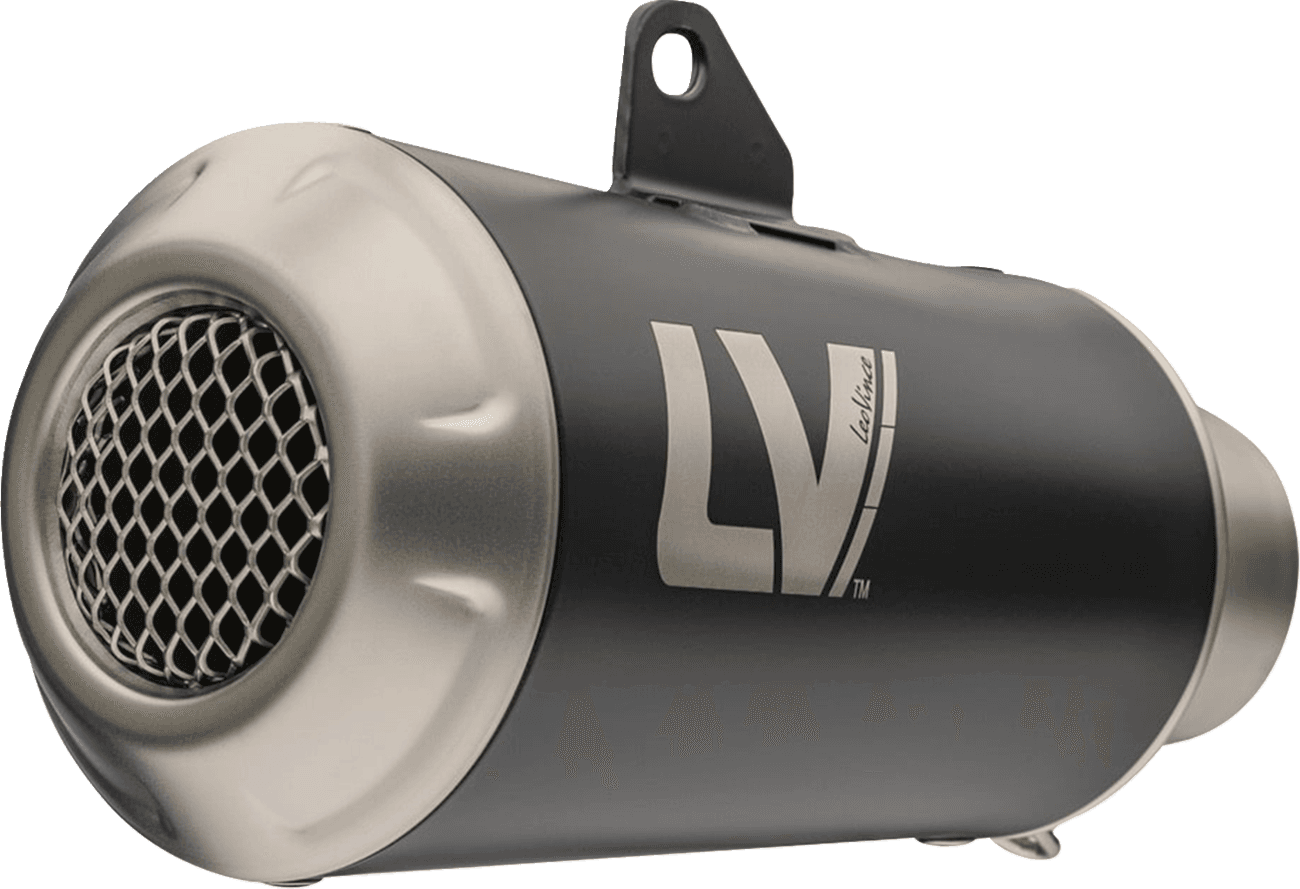 LeoVince LV-10 Black Edition Slip-On Exhaust (Kawasaki ZX-10R) 1