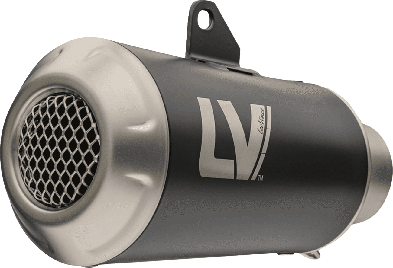LeoVince LV-10 Black Edition Slip-On Exhaust (Honda CBR1000RR, Stainless Steel 1