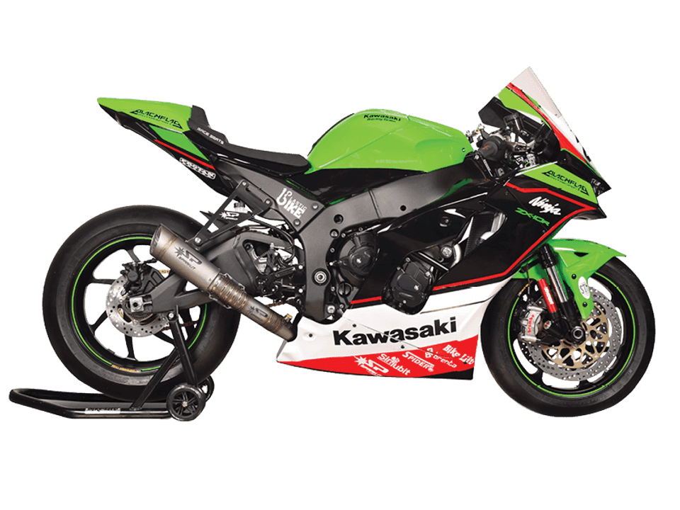 Spark Kawasaki Ninja ZX-10R "Grid-O" Titanium Full Exhaust System (WSBK Evolution) (2016+) 1