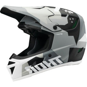 Thor Reflex Sport Helmet - Carbon Brave - MIPS® - Gray/White 1