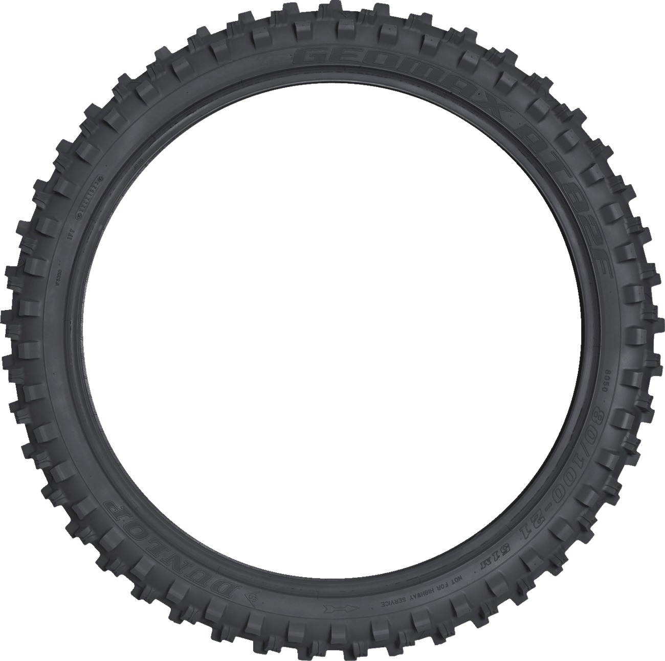 Dunlop Geomax AT82 Tire – 80/100-21 51M Front 1