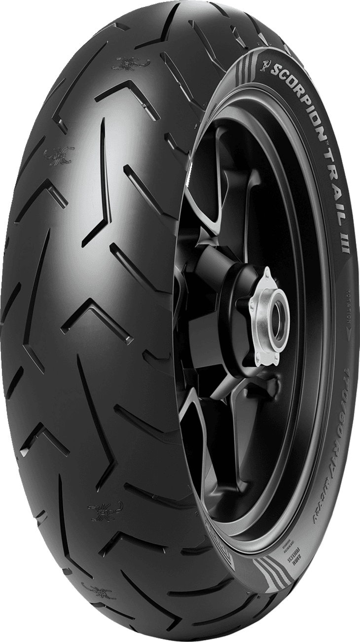 Pirelli Scorpion Trail III Tire – 120/90-17 64H Rear 1