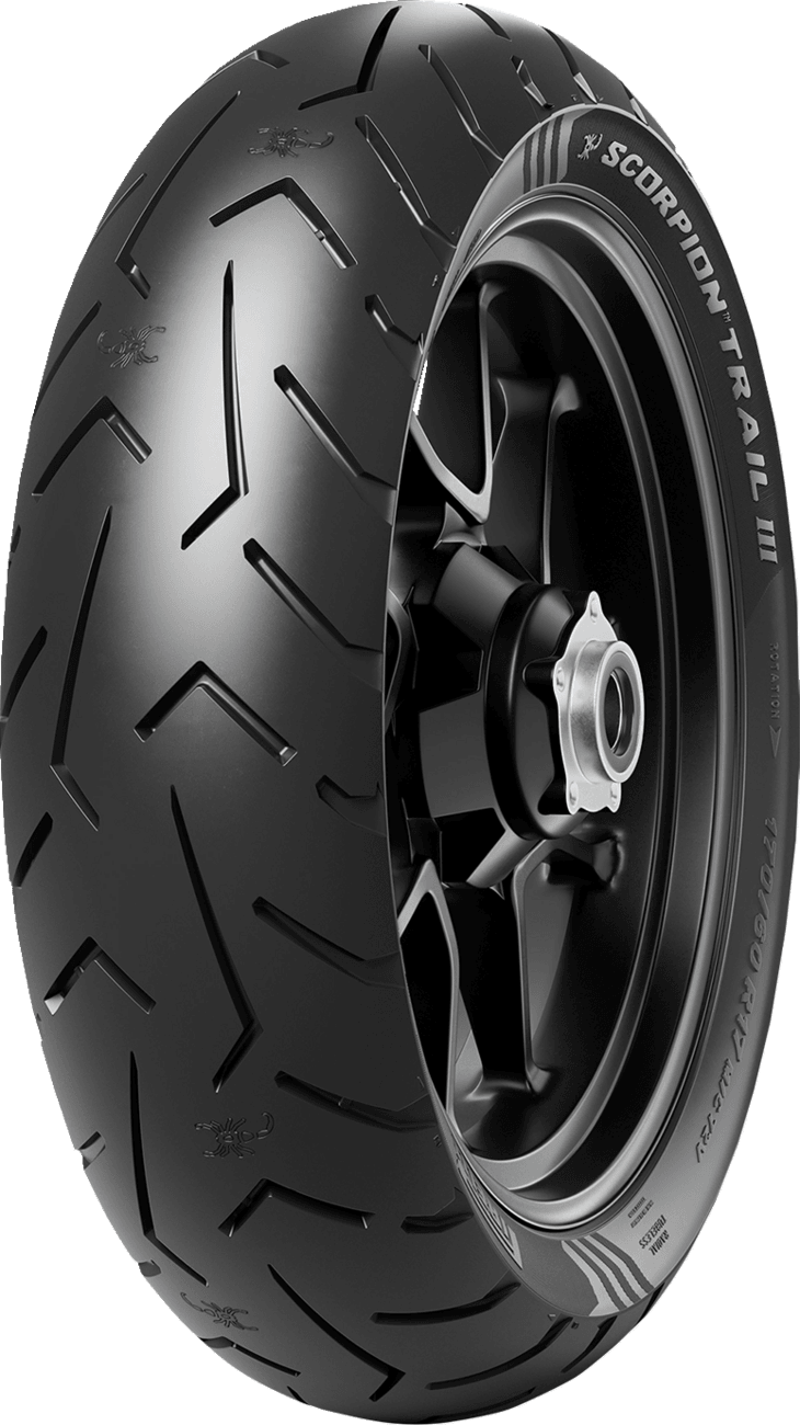 Pirelli Scorpion Trail III Tire – 120/90-17 64H Rear 1