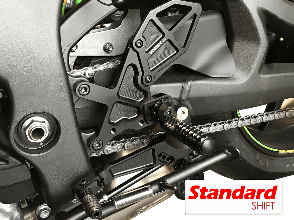 Vortex Kawasaki Ninja ZX-10R Rearsets (16-20) (RS403K) 1
